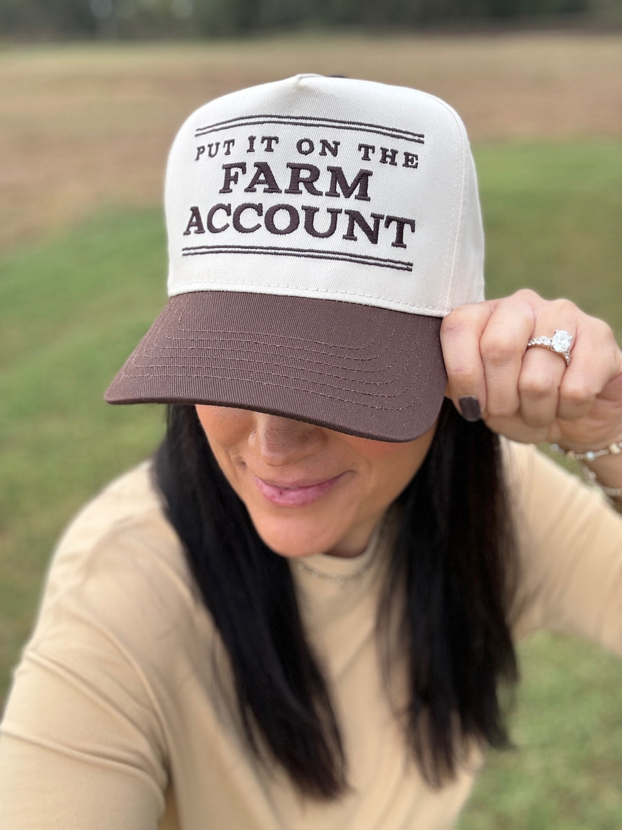 Put It On The Farm Account Hat