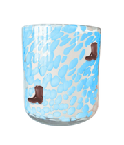 Cowboy Boot Icon Candle