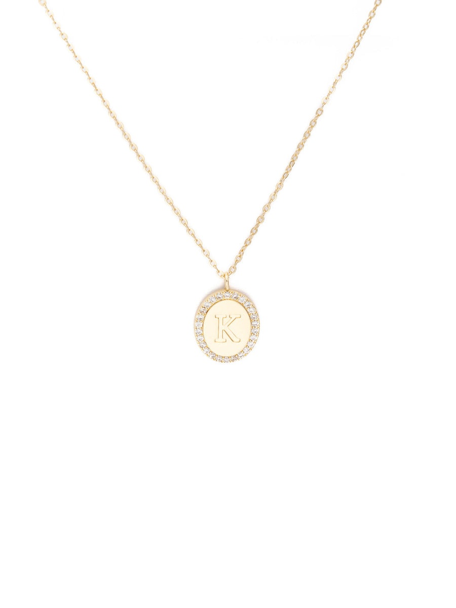 Samantha Initial Necklace