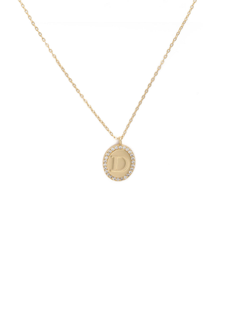 Samantha Initial Necklace