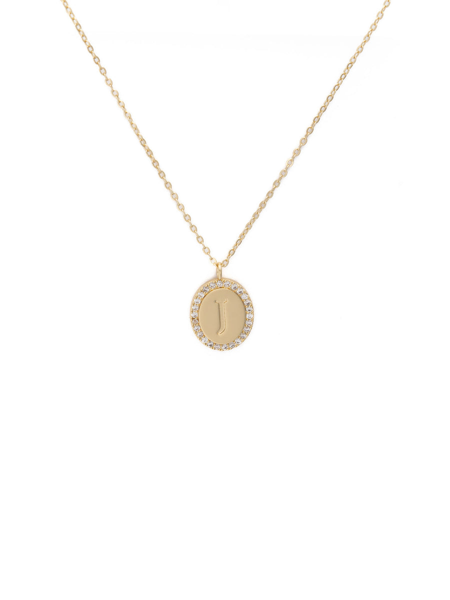 Samantha Initial Necklace