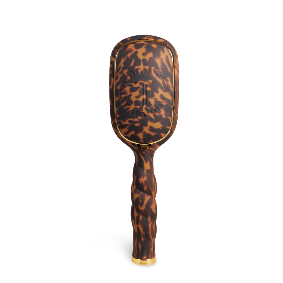 Hairbrush with tortoiseshell handle 