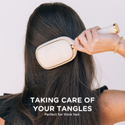 Detangler Hair Brush for Thick Hair | Tan