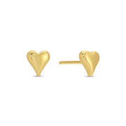 Heart Pave Stud Stack