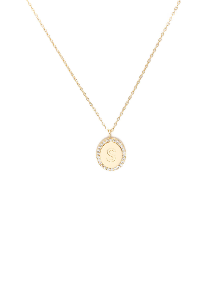 Samantha Initial Necklace