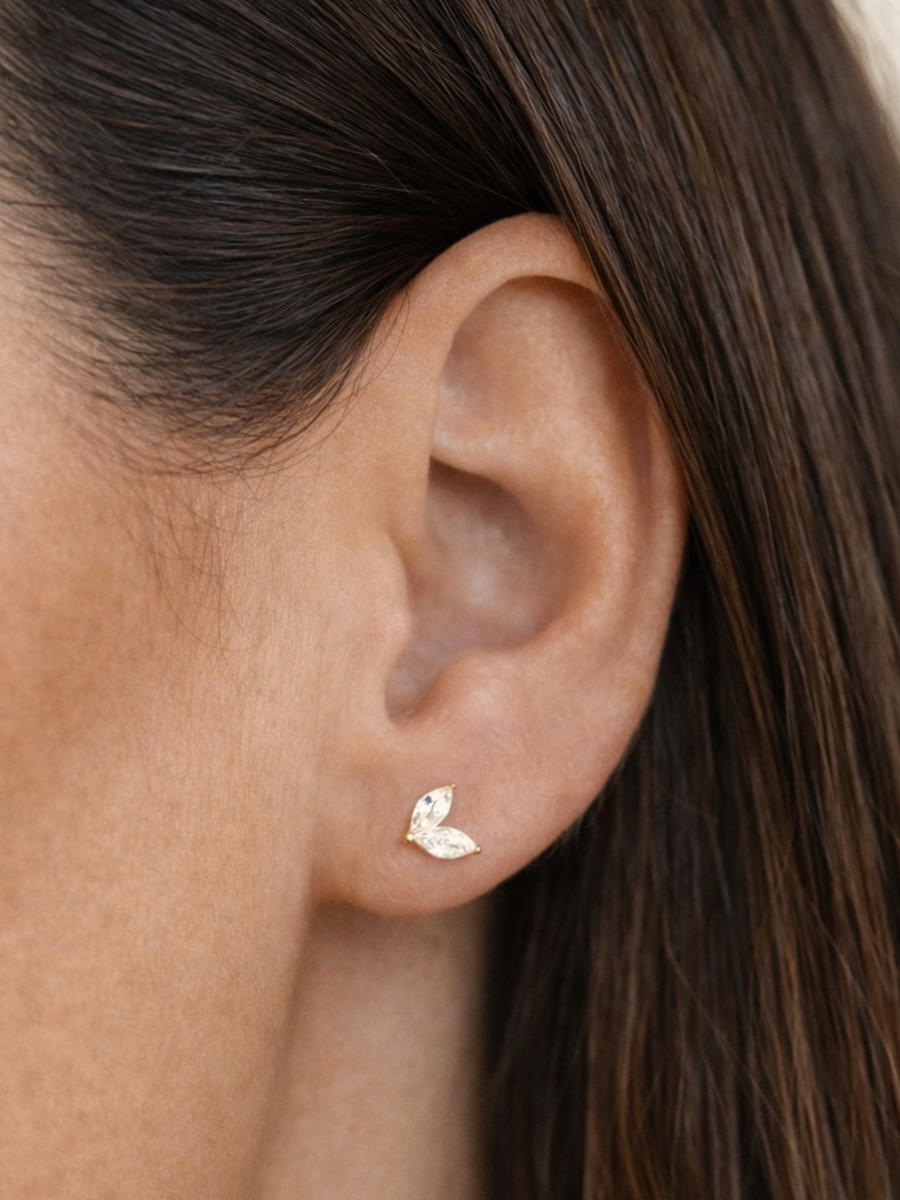  7mm CZ studs designed with a flatback 