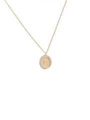 Samantha Initial Necklace