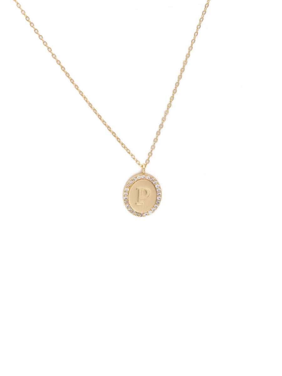 Samantha Initial Necklace