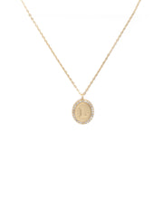 Samantha Initial Necklace