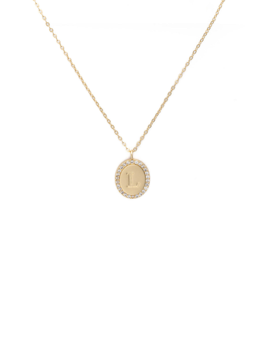 Samantha Initial Necklace