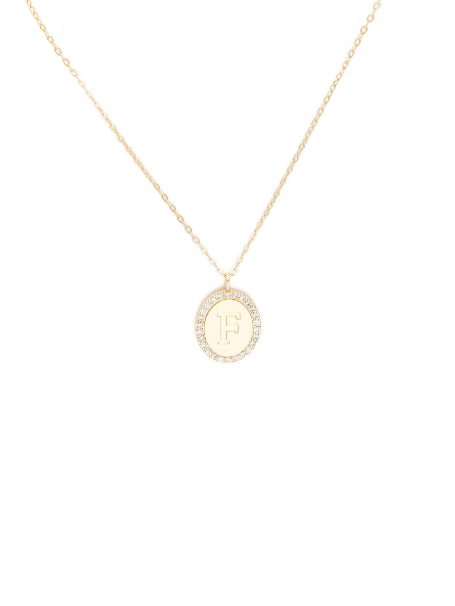 Samantha Initial Necklace