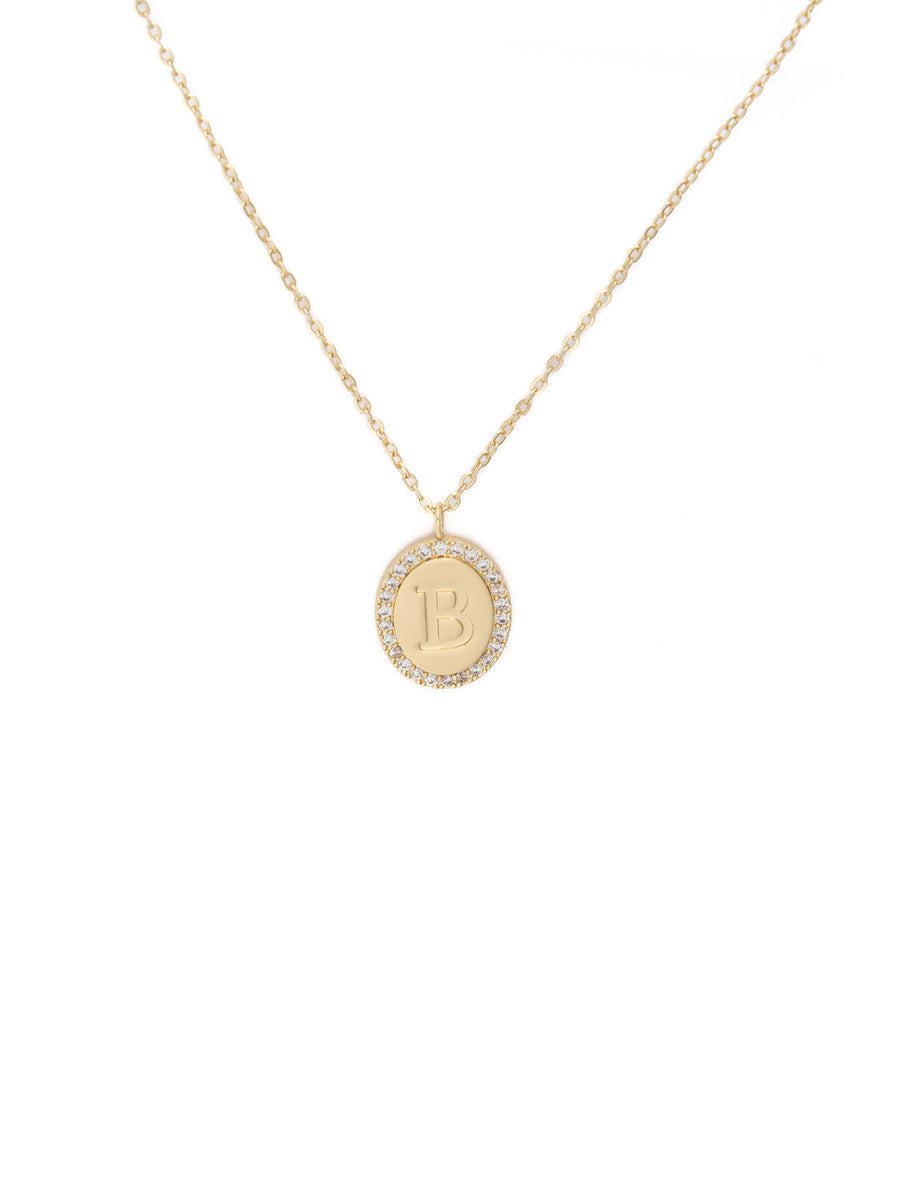 Samantha Initial Necklace