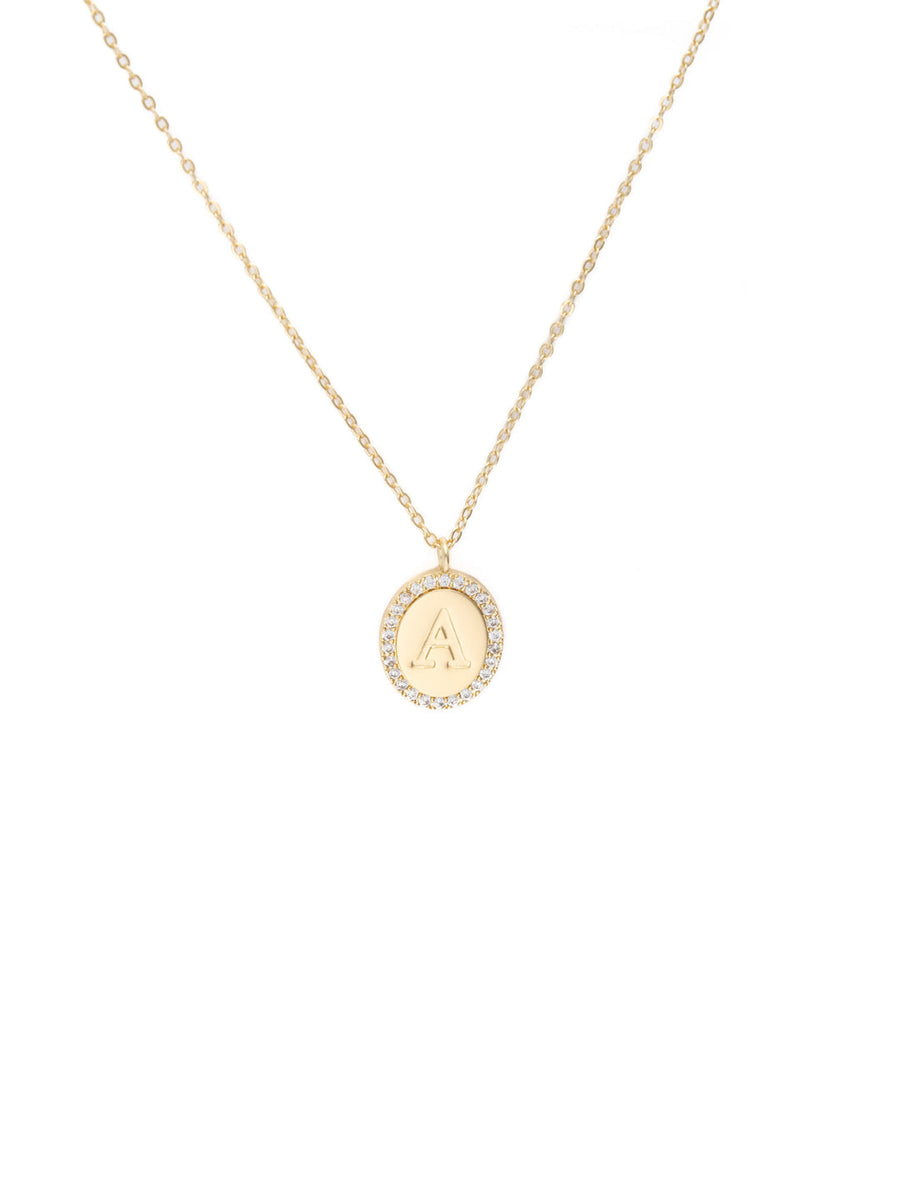 Samantha Initial Necklace