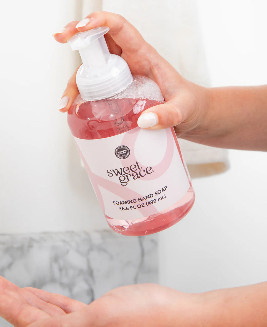 sweet grace foaming hand soap