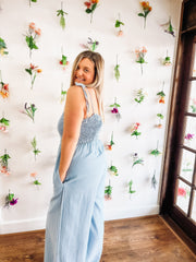 Denim jumpsuit