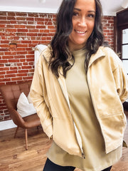 tan jacket