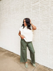 Side Tie Sweater Vest