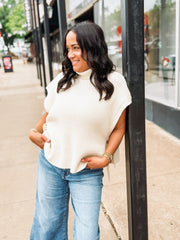 Side Tie Sweater Vest