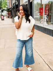 Side Tie Sweater Vest