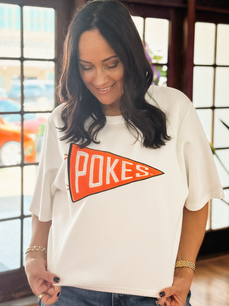 Pokes Flag Pennant Top