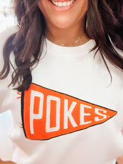 Pokes Flag Pennant Top