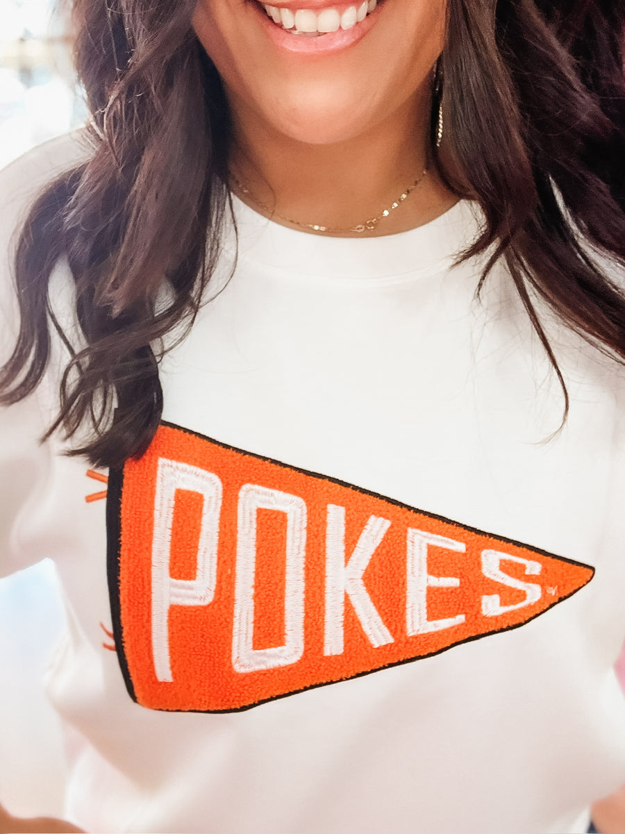Pokes Flag Pennant Top
