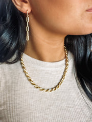 gold rope necklace
