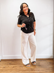 cream dress pants