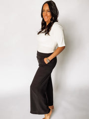 white half sleeve tee