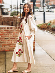 Relaxed Floral Maxi