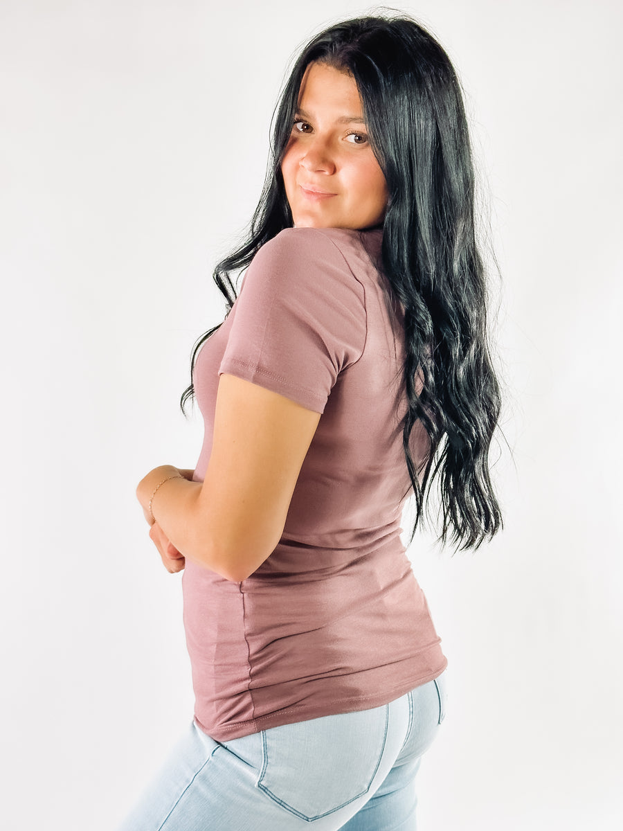 Always Comfy V-Neck Tee