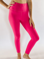 pink ultra soft athletic leggings
