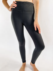 black ultra soft athletic leggings