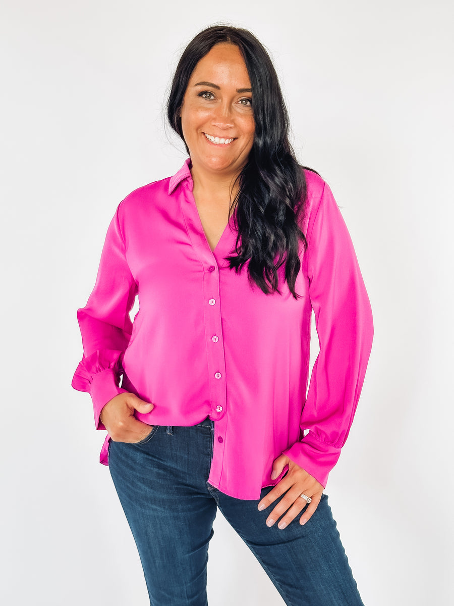 orchid colored blouse