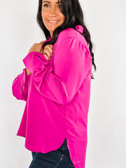 orchid colored blouse