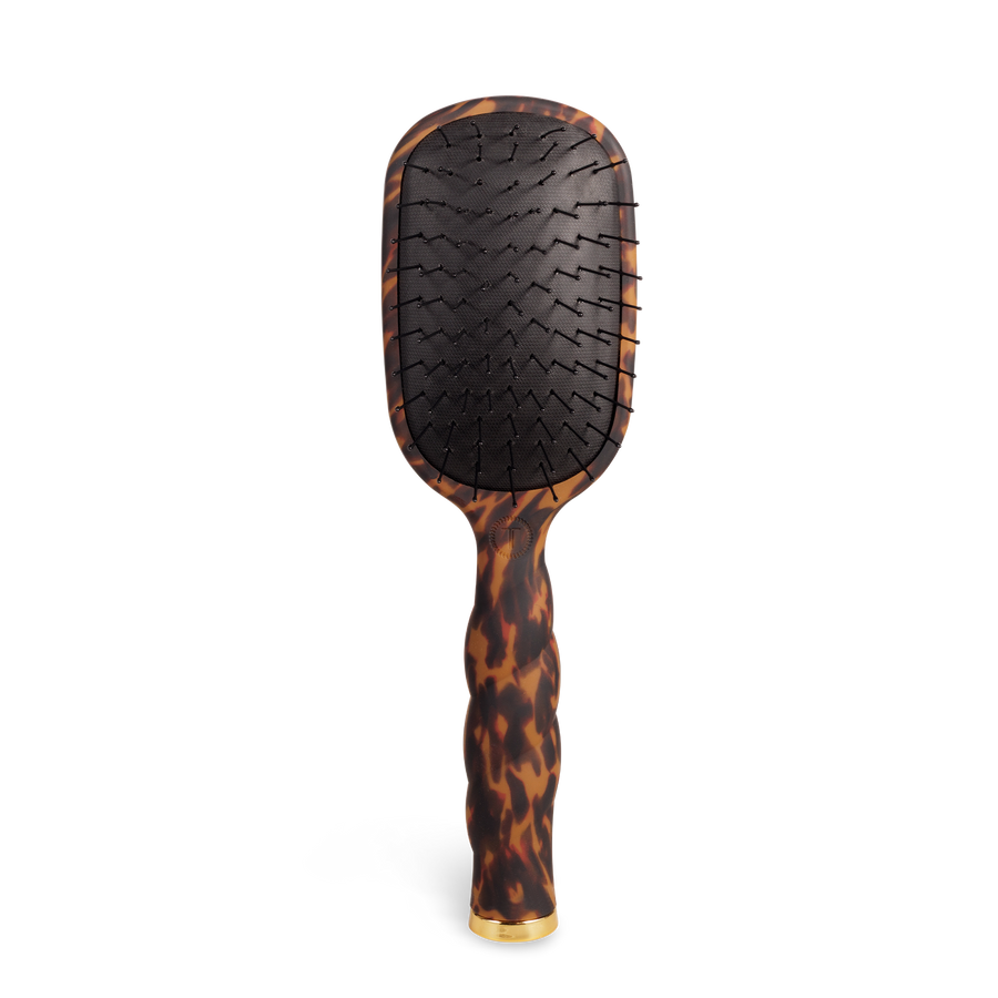 Hairbrush with tortoiseshell handle 