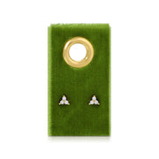 Triple Cluster Pave Studs