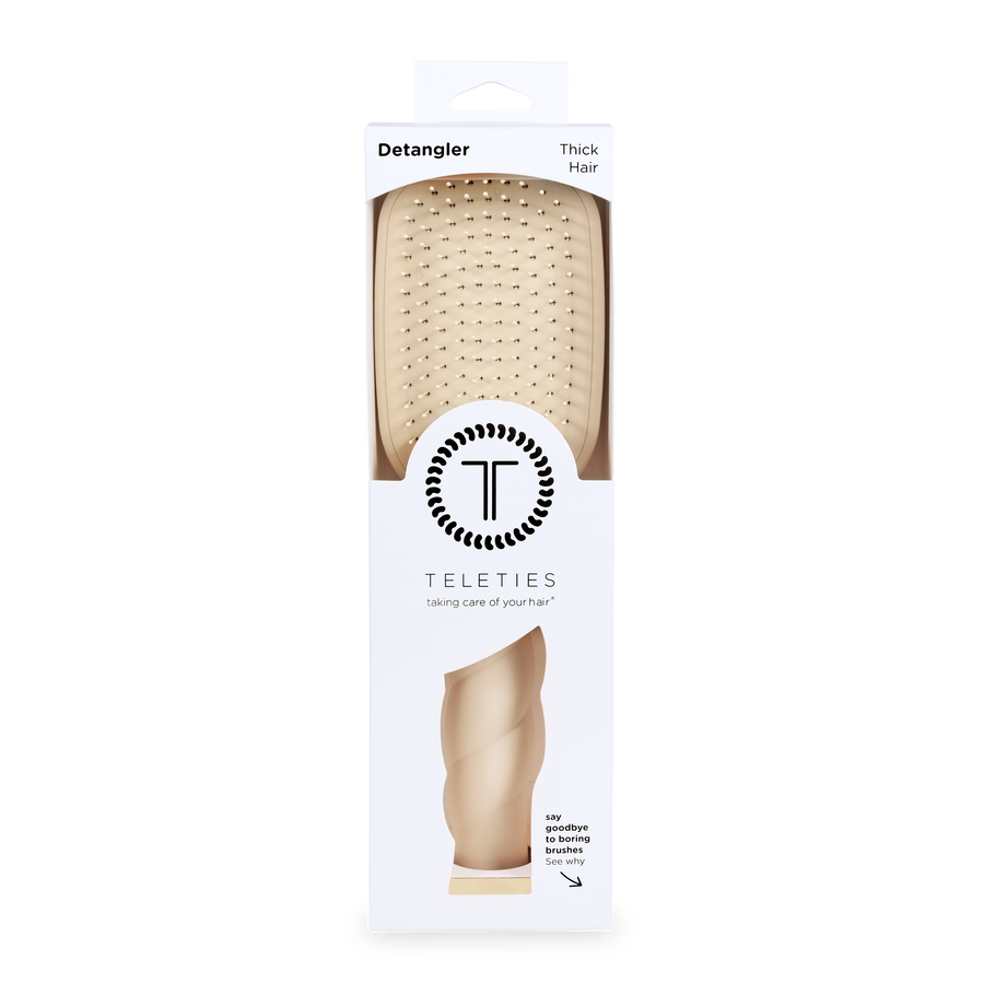 Detangler Hair Brush for Thick Hair | Tan