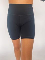 black ultra soft biker shorts
