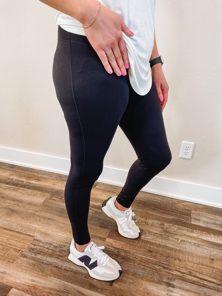 black ultra soft leggings