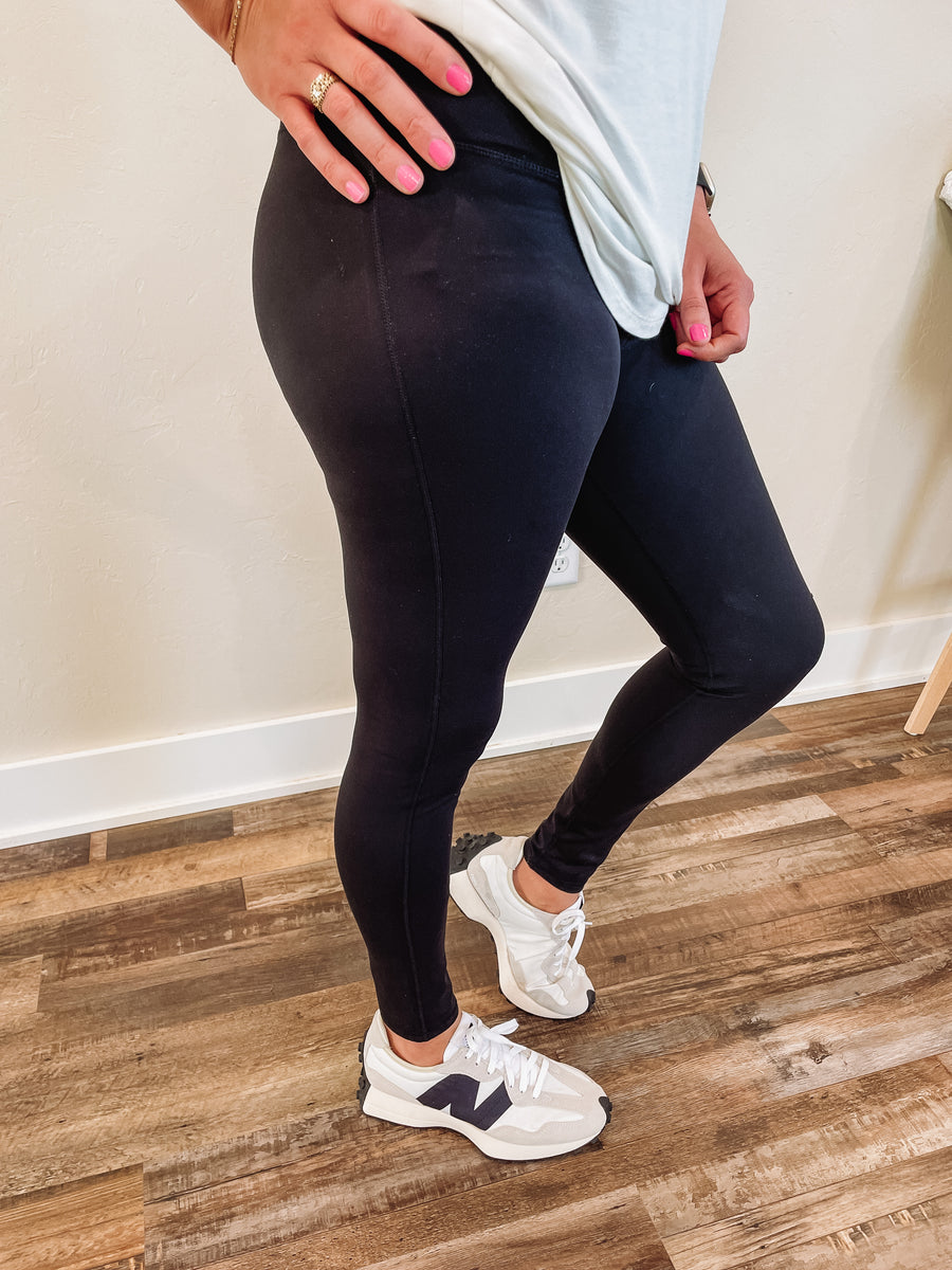 black ultra soft leggings