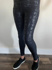 foil design leggings
