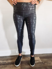 foil design leggings